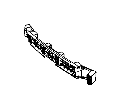 GM 22524185 Absorber,Front Bumper Fascia Energy