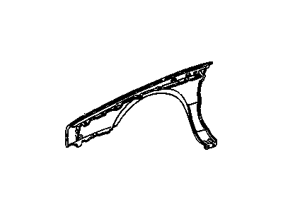 GM 20728293 Fender Assembly, Front(Lh)