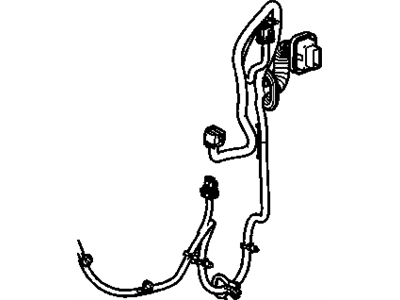 GM 15944515 Harness Assembly, Rear Door Door Lock Door Wiring