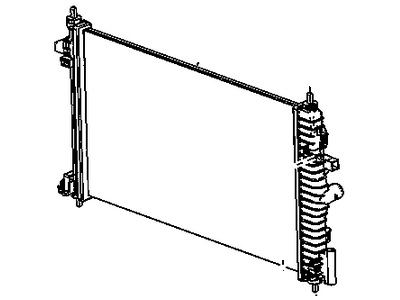 GM 22762530 Radiator Assembly