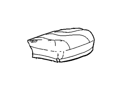 2002 GMC Yukon Seat Cushion Pad - 12473918