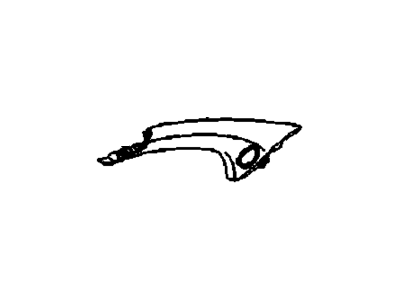 GM 96860675 Molding Asm,Windshield Side Garnish *Black