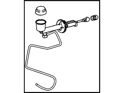 2000 Chevrolet Suburban Clutch Master Cylinder - 15033924