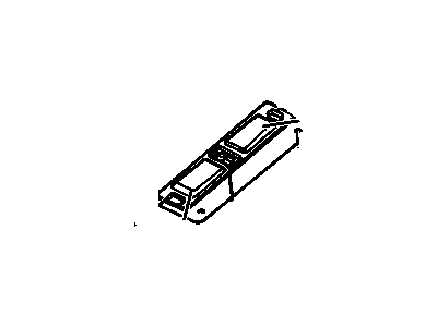 GM 14098962 Switch Assembly, Rear Side Door Latch Release Actuator