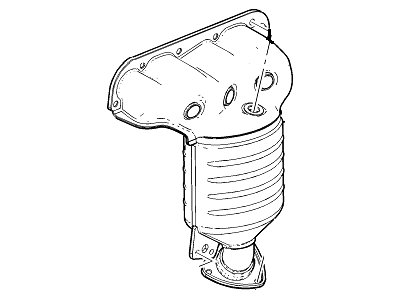 GM 55596488 Exhaust Manifold Assembly (W/ 3Way Catalytic Converter)