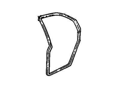 GM 25640310 Weatherstrip Assembly, Rear Side Door