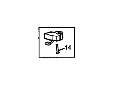 GM 92223311 Motor Kit,Sun Roof Actuator