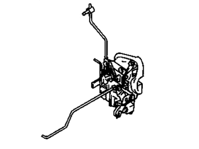 1998 Chevrolet Metro Door Latch Assembly - 30020400