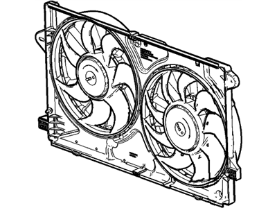 GM 22747159 Shroud, Engine Coolant Fan