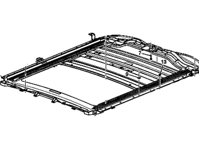 GM 19120489 Module,Sun Roof