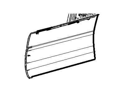 GM 94841363 Panel,Rear Side Door Outer(LH)