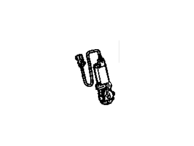 GM 25785510 Motor Assembly, Driver Seat Reclining Actuator