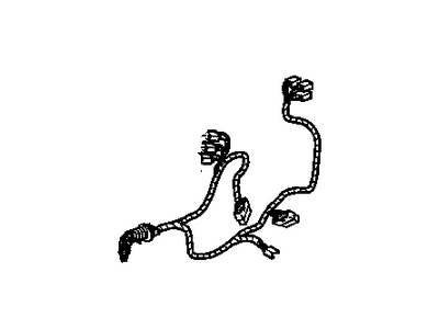 GM 15381038 Harness Assembly, Front Side Door Door Wiring