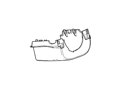 Cadillac CTS Steering Column Cover - 22848372