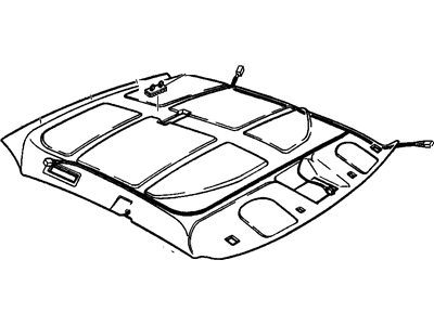 GM 25616105 PANEL, Roof Headlining
