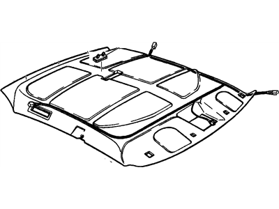 GM 25616088 PANEL, Roof Headlining