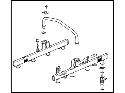 Chevrolet Suburban Fuel Rail - 52372658