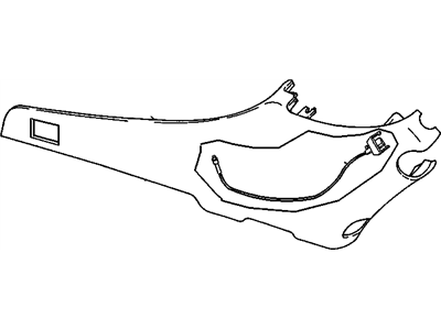 Pontiac Bonneville Center Console Base - 25626240