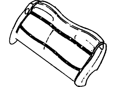 GM 22604943 Pad Asm,Rear Seat Back Cushion