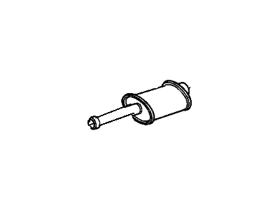 GM 15616421 Exhaust Muffler