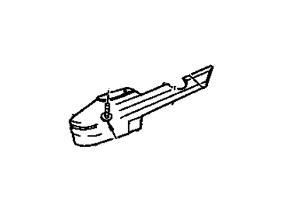 GM 14086245 Extension,Front Bumper Imp Bar