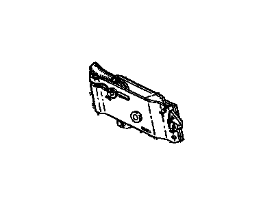 GM 15666391 Lever Assembly., Parking Brake Cable