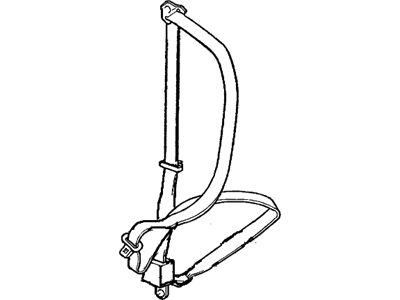 2021 Chevrolet Express Seat Belt - 19368061