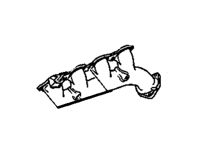 2002 Cadillac Escalade Exhaust Manifold - 12555621