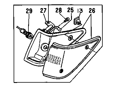 GM 94401208 Lamp