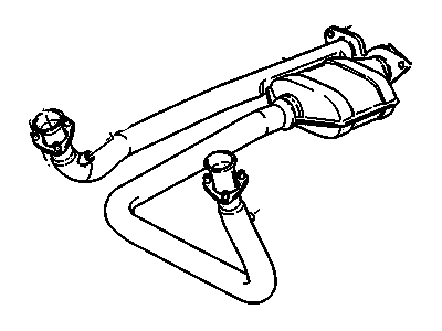 Chevrolet C3500 Catalytic Converter - 15070540