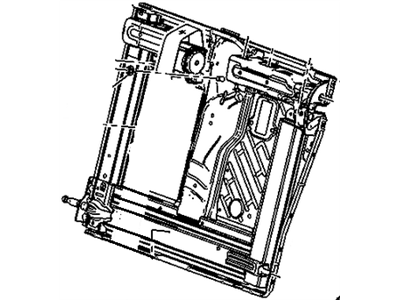 GM 13285451 Panel Assembly, Rear Seat Back Cushion