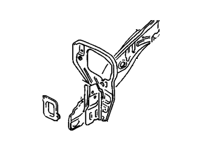 GM 96067778 PANEL KIT, Front Fender Inner Wheel House