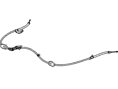 2012 Chevrolet Sonic Parking Brake Cable - 95301024