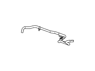 GM 23497921 Radiator SURGE TANK Inlet Hose