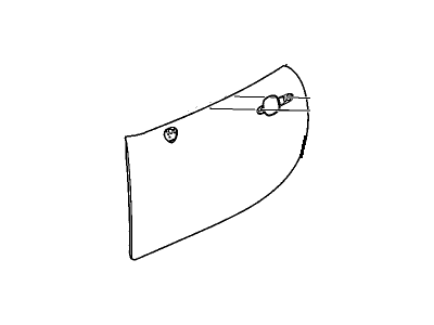 15940854 GM Front Side Door Outer Panel Illustration 1 of 1