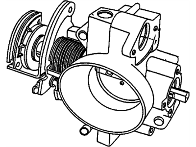 2000 Chevrolet Monte Carlo Throttle Body - 17113629