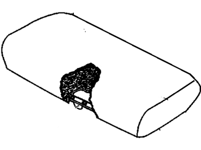 GM 16744971 Pad Assembly, Rear Seat Cushion