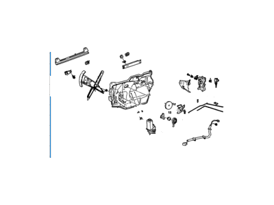 GM 16634758 Module Assembly, Rear Side Door Locking System (W/ Window Regulator) <U