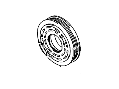 GM 96068911 Pulley,A/C Compressor