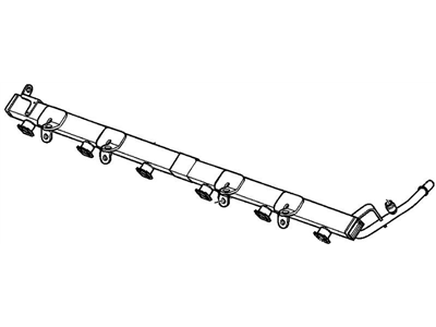 GM 12617904 Rail, Fuel Injection Fuel