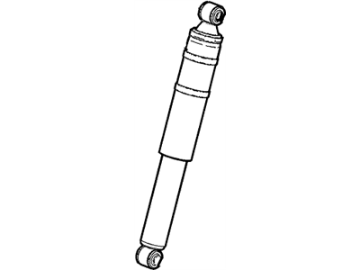 GM 23224316 Rear Shock Absorber Assembly