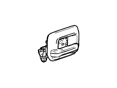 2015 Cadillac Escalade Door Handle - 23142292