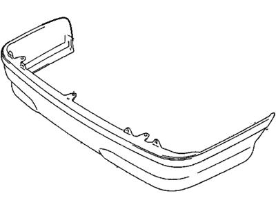 Chevrolet Metro Bumper - 96066634