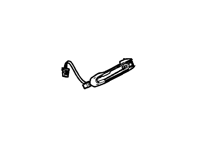 GM 13598625 Handle Assembly, Rear Side Door Outside *Service Primer