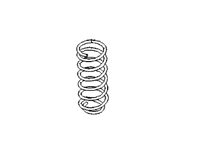 2004 Chevrolet Aveo Coil Springs - 96535171