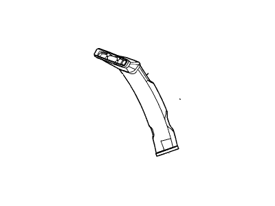 GM 25897953 Duct, Auxiliary A/C Air Outlet