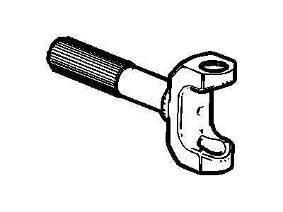 GM 23324217 Yoke,Propeller Shaft Front Slip