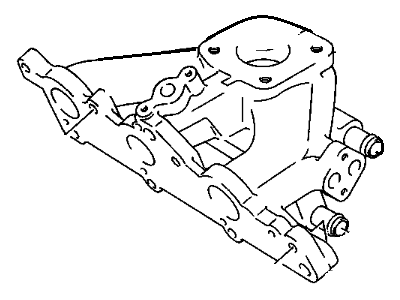 Chevrolet Metro Intake Manifold - 96067087