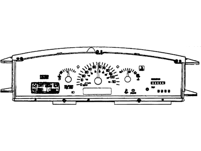 GM 25089768 Lens,W/Retainer Asm,Trip,Gage