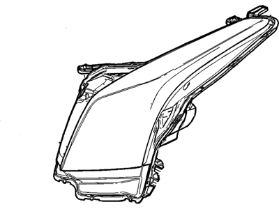 GM 23331289 Headlamp Assembly